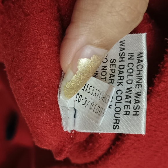 Street Blues Red Hoodie Jacket for 7/8 years child - Picture 8 of 8